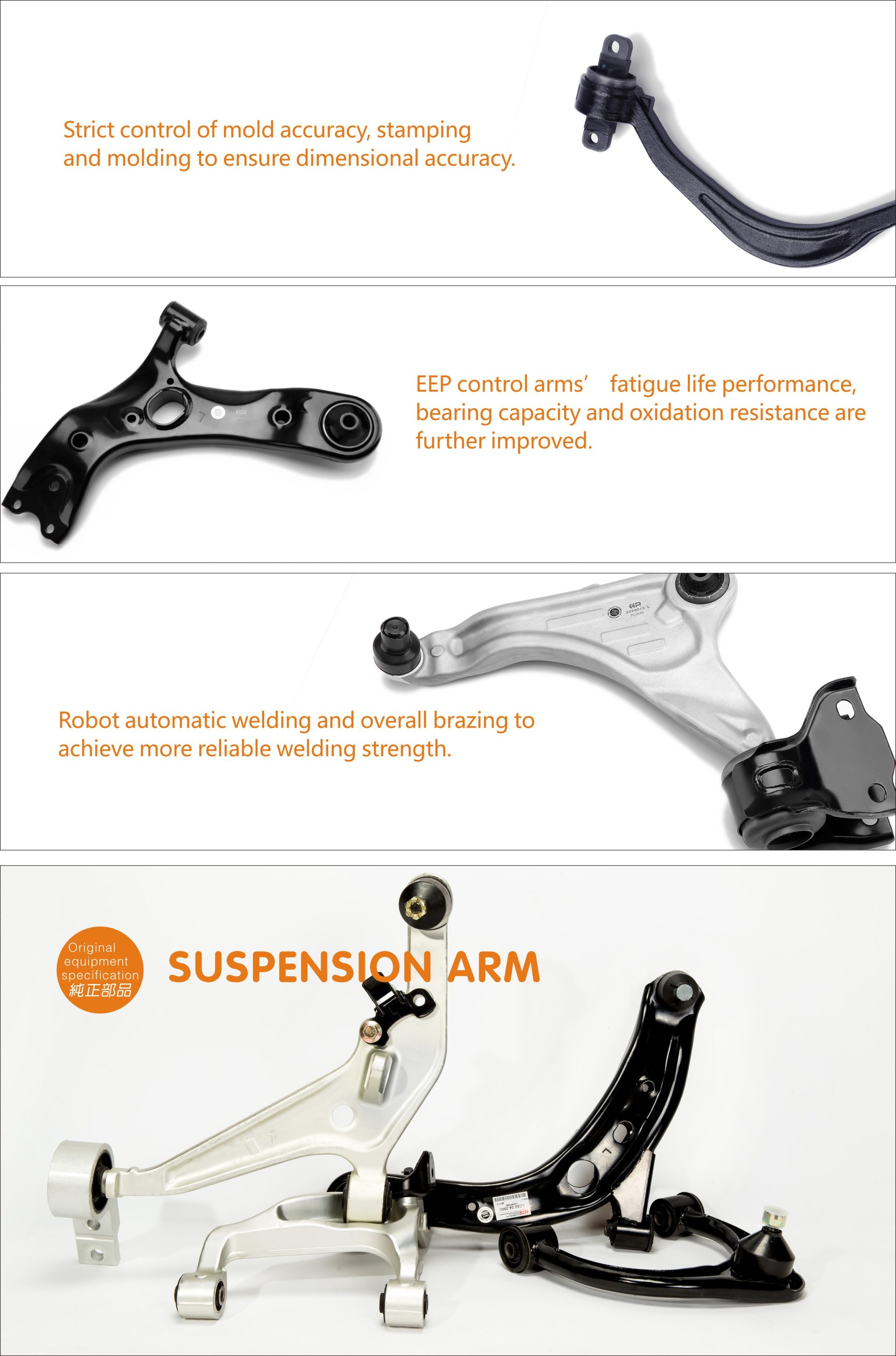 Control Arm for Suzuki Swift 45202-52R02